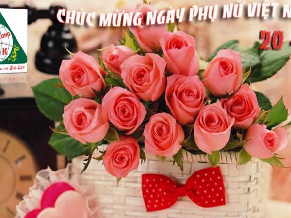 Chúc mừng ngày Phụ nữ Việt Nam 20/10/2019